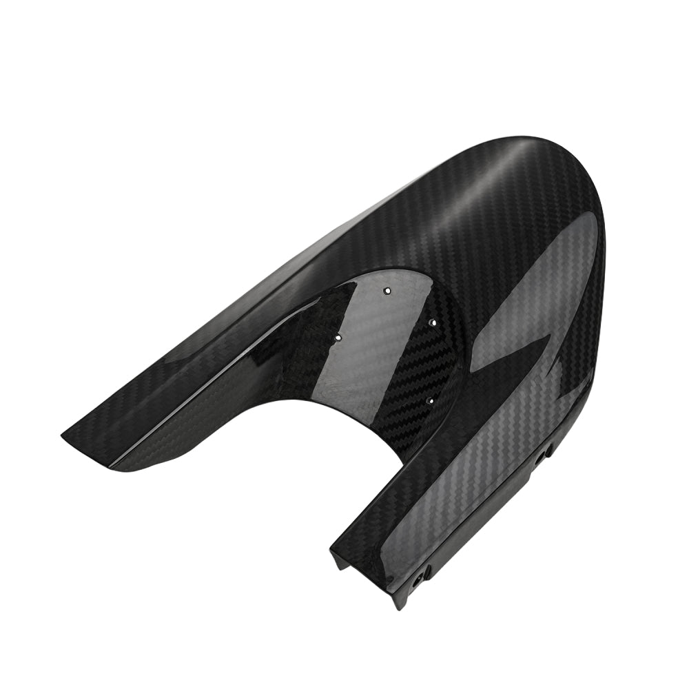 E Ride Mud Guard — Carbon Fiber