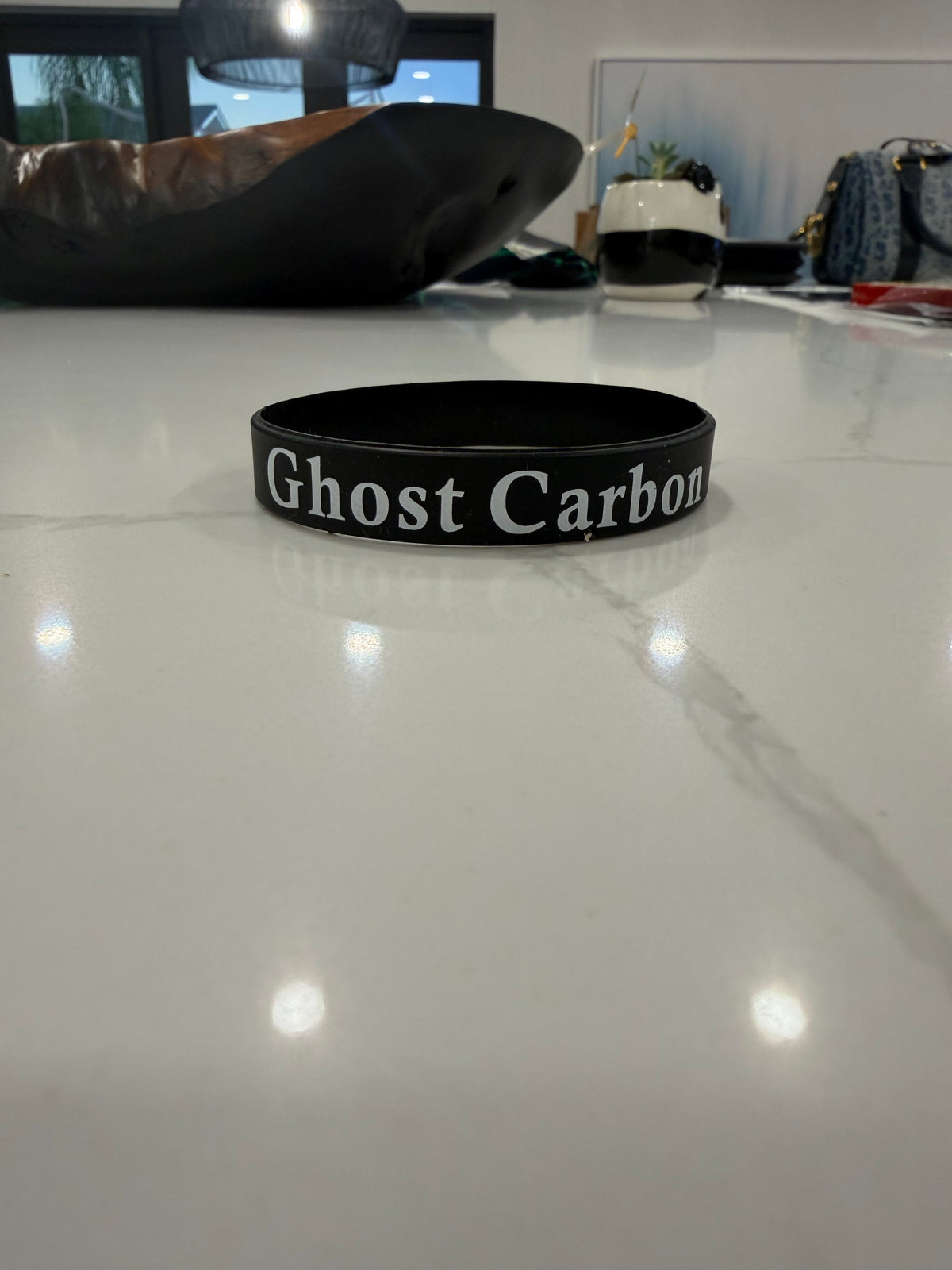 Ghost Carbon Phone Holder — Battery Lid Mount