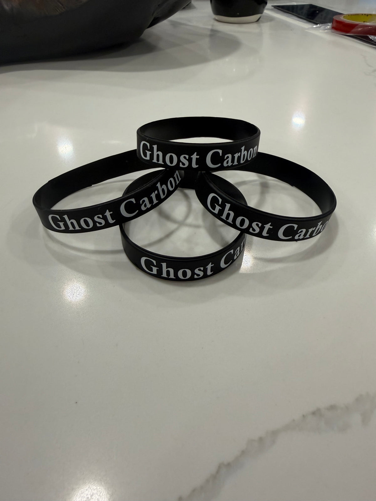 Ghost Carbon Phone Holder — Battery Lid Mount
