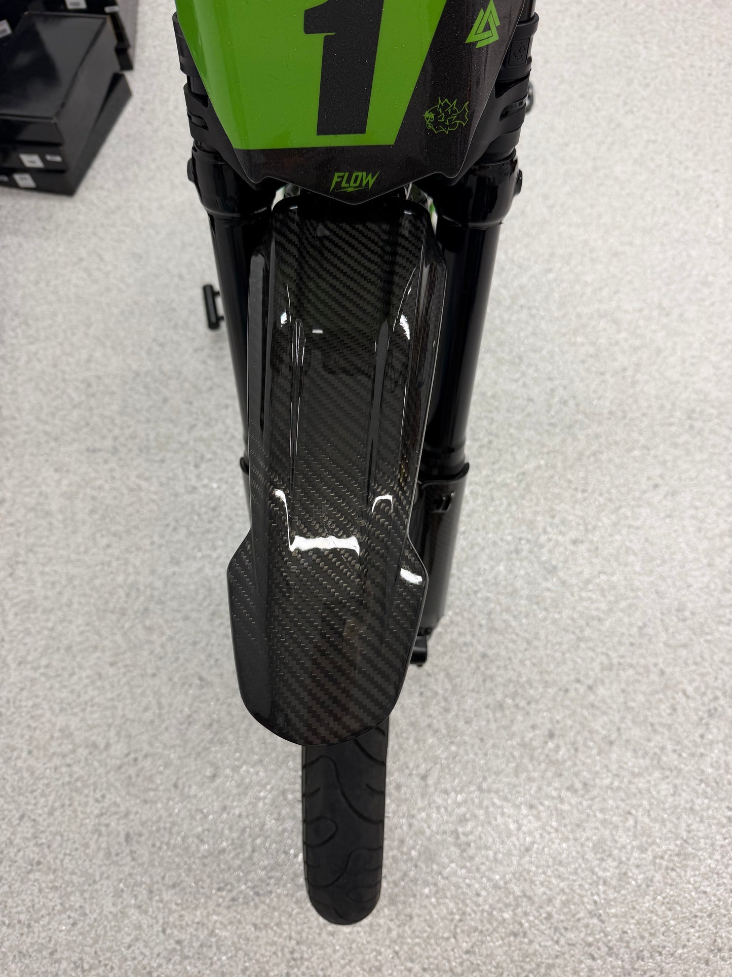 LBX Front Fender — Carbon Fiber