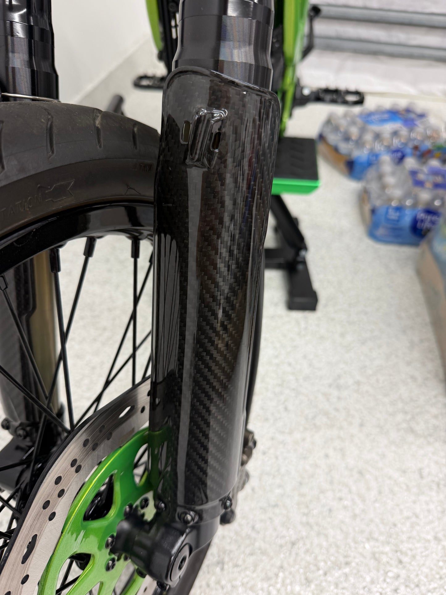 Carbon Fiber Fork Guards (Pair)